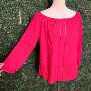 NWT Cupcakes and Cashmere Havyn Top in Punch Pink Size S